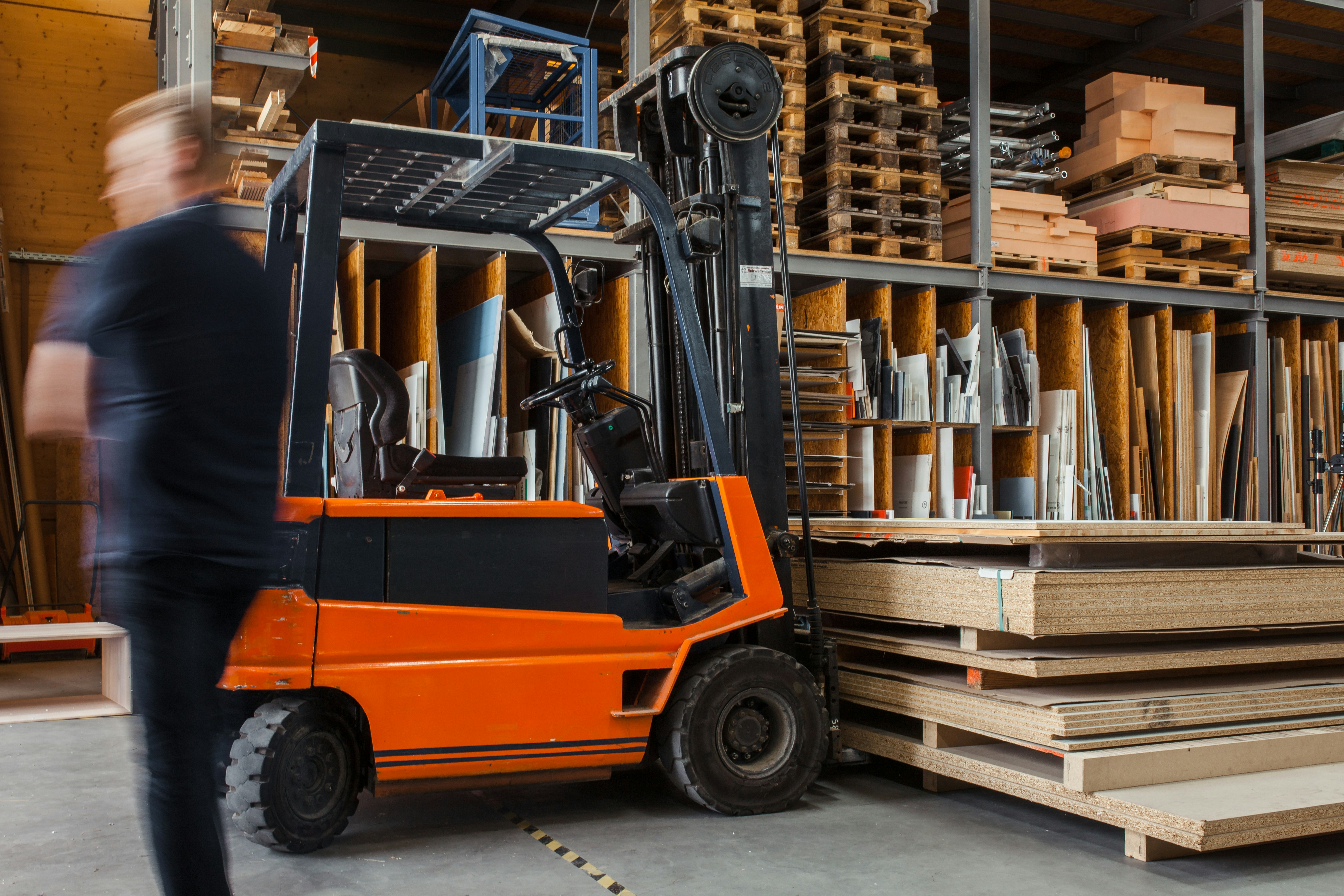 warehouse workers